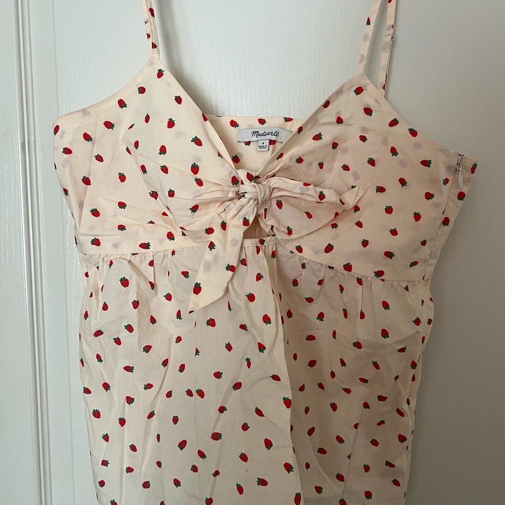 Madewell Strawberry Top